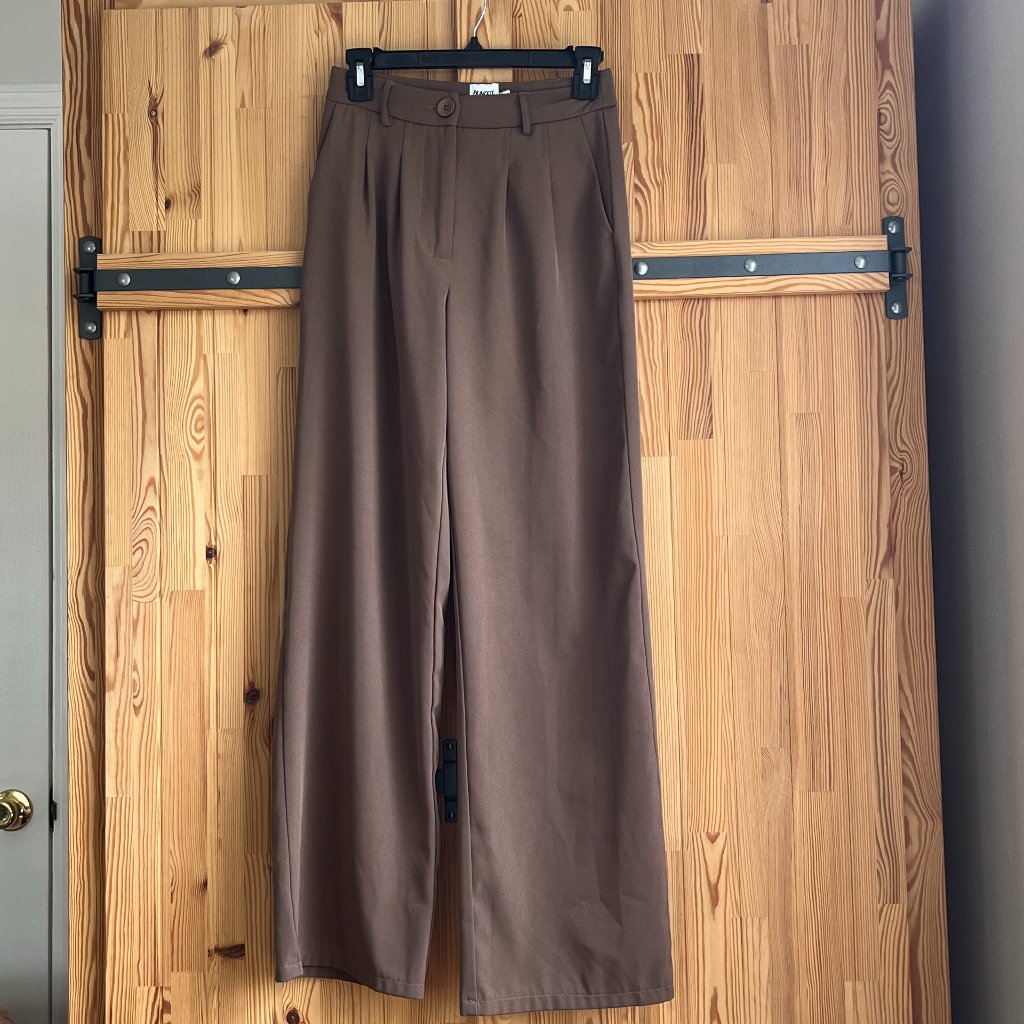 Princess Polly Brown Trousers Size 2